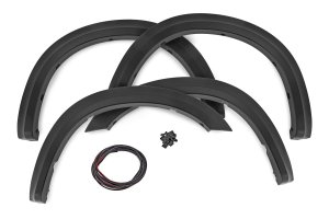 Ram 3500 Fender Flares - Rough Country - Sport - Ceramic Gray - '19-'26